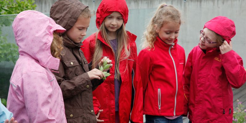 denkraumdonaustadt_heilkraeutergarten_regenjacke_kinder